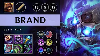 Brand Mid vs Viktor - NA Challenger Patch 25.S1.3