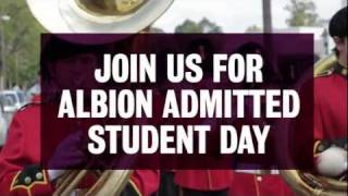 Albion College: Admitted Student Day 2012