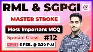 RML | SGPGI ||  NORCET | CHO EXAM SPECIAL Class  || Most Important Questions || RJ CAREER POINT