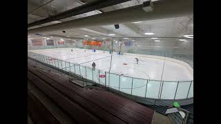 Painting the Ice Time Lapse | Ames/ISU Ice Arena