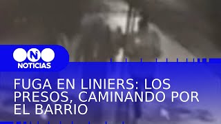 Los VIDEOS de los PRESOS tras la FUGA en LINIERS - Telefe Noticias