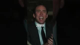 Evolution of Nicolas Cage
