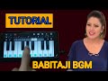 #TMKOC How to play Babita background music on mobile piano tutorial, piano tutorial, #walkband