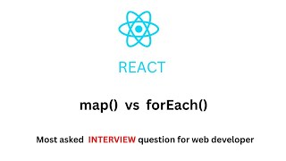 Interview question for web developer | map() vs forEach()