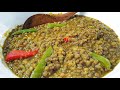 ethiopian food how to make difin misir የድፍን ምስር አልጫ ወጥ አሰራር