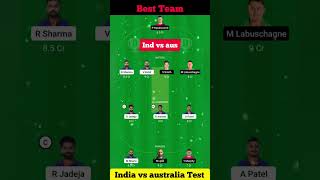India vs Australia - Dream 11 PredictionsIndia vs. Australia: Dream11 #cricket #dream11 #ind #shorts