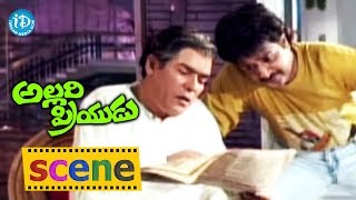 Allari Priyudu Movie Scenes - Sudhakar comedy scene  | K. Raghavendra Rao