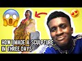 How I made a sculpture in three days ❤️😘👨🏾‍🎨( benvel bbm first vlog video)