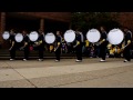 2011.09.24 michigan drumline basses 2011 cadence