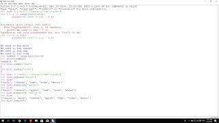 Append, Insert, Remove, and Sort Functions in Python