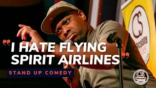 I Hate Flying Spirit Airlines - Comedian Aaron Edwards - Chocolate Sundaes Standup Comedy