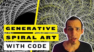 Generative Spiral Art | Creative Coding Art Processing