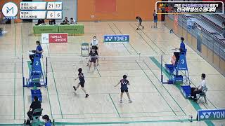 남복 초4 - 32강 | (풍암초) 문세호/최라온 vs (태장초) 정우수/최한울[2022 한국초등배드민턴연맹 회장기 전국학생선수권대회]