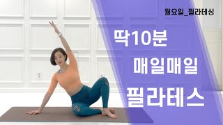 [매일하는 필라테스] 월요일은 필라테싱