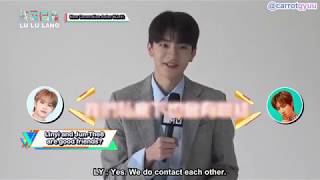 [ENG SUB] 190809 Actor Lin Yi Talked About Friendship with SEVENTEEN Jun \u0026 The8