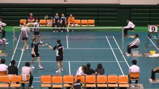 2011インカレ女子団体決勝　法政大対日体大　第１D　4/5