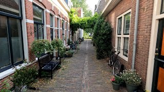 Walking in Haarlem's most charming neighborhoods! (4K Video)