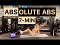 7-Minute ABSolute Abs Workout | Beginner to Advanced | Warm-Up & Cooldown Included!