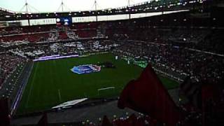 Finale de la Coupe de France 2009 - Entrée des Joueurs - Tifo EAG