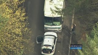 RV tries to hit patrol car on Cornelius Pass Road
