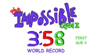 The Impossible Quiz Speedrun in 3m 58s 860ms (former world record)