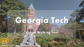 Georgia Institute of Technology [Part 1] - Virtual Walking Tour [4k 60fps]