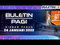 Enam Negeri Berisiko Banjir Dalam Tempoh 24 Jam | Buletin Pagi, 24 Januari 2023