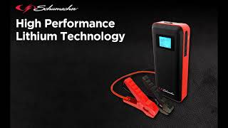 Schumacher SL1639 Lithium Portable Power Pack and 1000A 12V Jump Starter