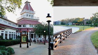 Walk from Disney's Port Orleans Riverside to Port Orleans French Quarter in 4K | Walt Disney World