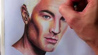 Drawing Spike (James Marsters) - Buffy the Vampire Slayer | Mike’s Star Art