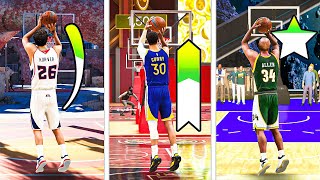 USING EVERY JUMPSHOT METER with 99 3PT RATING (NBA 2K24)