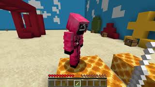 Squid Game Portrayed by Minecraft