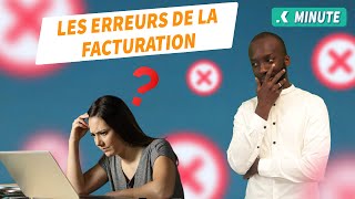 Comment procéder en cas d’erreur sur une facture ?