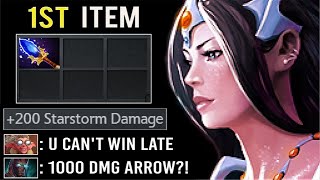 1000 DMG ARROW Scepter Mirana is Back! Crazy 1 Stun Delete All Epic Burst vs TB Late Dota 2