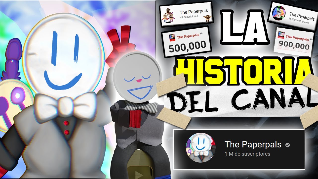 Especial 1M De Suscriptores ||La Historia Del Canal (Con Mi Voz) - YouTube