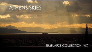 Athens Skies - Timelapse Collection (4K)