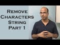 Remove Characters from Number String in Java  | use of StringBuffer in Java Part 1
