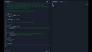 Python Tutorial #4: Summing up numbers not divisible by 3.