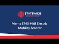 Merits S745 Midi Electric  Mobility Scooter - shhc.com.au