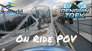 Penguin Trek at SeaWorld Orlando Front Row POV