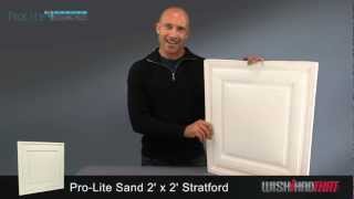 ProLITE Stratford 2x2 Ceiling Tile - Sand