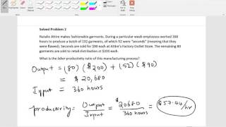productivity problems