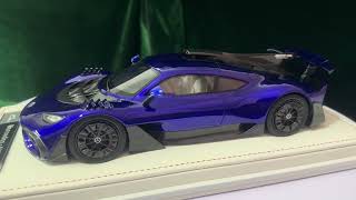 Ivy Model IM 1/18 AMG ONE Metallic Blue