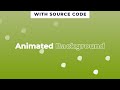 Pure CSS Animated Background | No JavaScript no jQuery