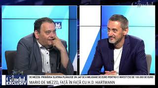 GÂNDUL EXCLUSIV / PRIMARUL ALES AL SLATINEI, MARIO DE MEZZO, FAȚĂ-N FAȚĂ CU H.D. HARTMANN