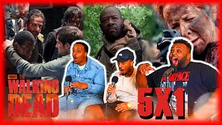 Craziest Premiere EVER...The Walking Dead 5x1 REACTION