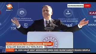 Cumhurbaşkanı Recep Tayyip Erdoğan Kahramanmaraş'ta