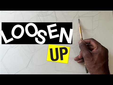 How do I stop drawing stiff?