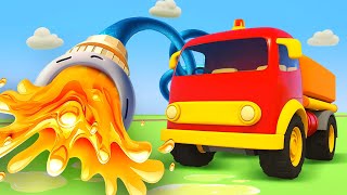 The street vehicles need help! A compilation of car cartoons for kids. Full episodes of Helper Cars.