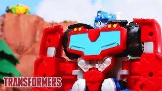 Transformers: Rescue Bots | Stop Motion 24/7 | Kids Show | Animation